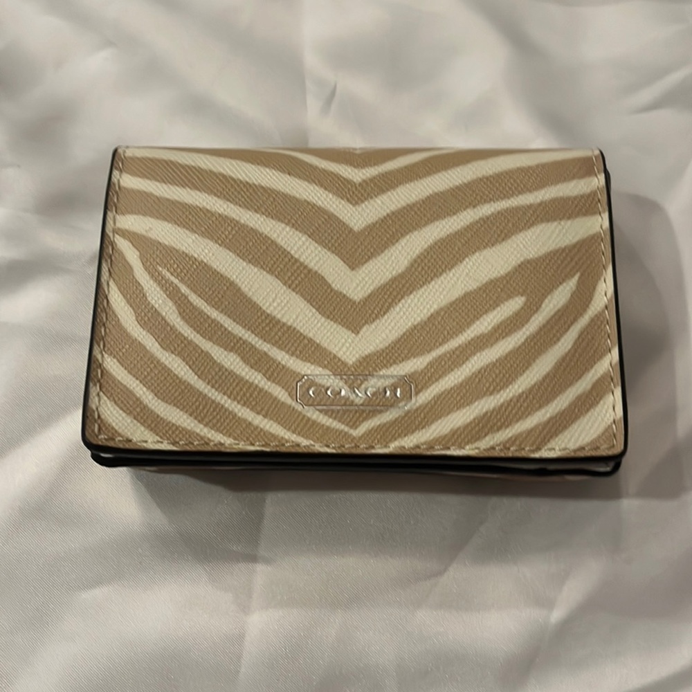 NWOT  coach card case